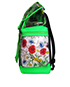 PVC Floral XL Backpack, bottom view